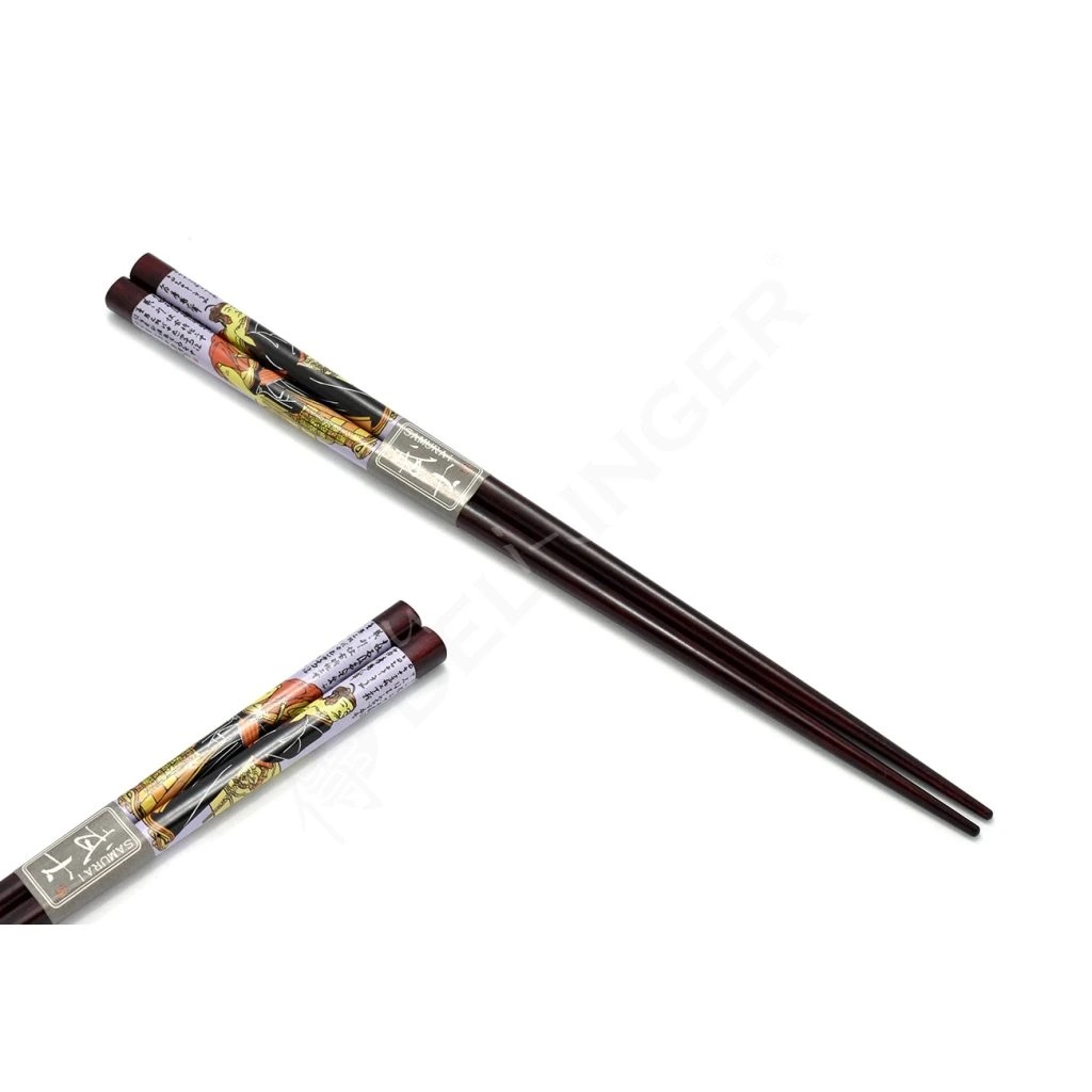 foto J�deln� h�lky s motivem samuraje � dekor, 22,5 cm